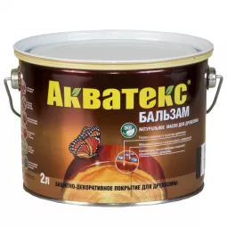 Акватекс-Бальзам масло для древесины  лиственница, 2,2 л