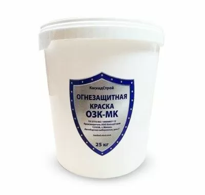 Огнезащитная краска  ОЗК-МК 25 кг
