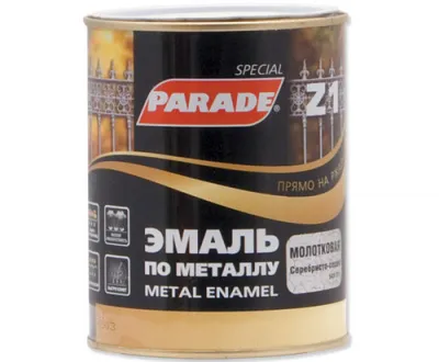 Эмаль по металлу Parade Z1 гладкая  RAL 8017 шоколадный, 0,75 л